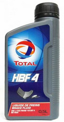 Total   DOT 4, "Brake Fluid HBF 4", 0.5 110605