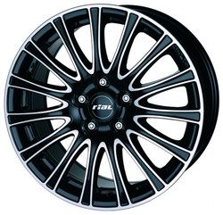 Rial RIAL RAVENNA 8.0X17 5/112 ET50 d70.1 /diamond-black front polished/ MP [RA80750B73-1] | ������� RA80750B731