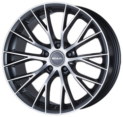 ���� ����� Mak Munchen 17/8 ET35 Gun metallic - mirror face | ������� WHS102026