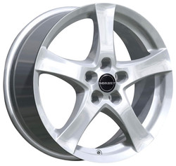 ���� ����� Borbet F 16/6,5 ET40 brilliant-silber | ������� WHS069290