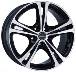 ���� ����� Borbet XL 17/7,5 ET40 Schwarz poliert | ������� WHS059159