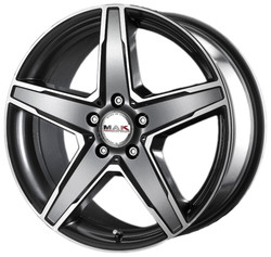 ���� ����� Mak Stern 19/9,5 ET50 Gun metallic - mirror face | ������� WHS058821