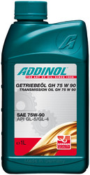 Купить Addinol Getriebeol GH 75W 90 1L МКПП, мосты, редукторы Синтетическое Артикул 4014766070272 - inomarca.kz