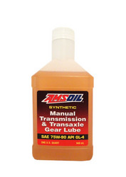 Купить Amsoil Трансмиссионное масло  Manual Transmission (0,946л) МКПП, мосты, редукторы Синтетическое Артикул MTGQT - inomarca.kz