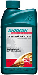 Купить Addinol Getriebeol GX 80W 90 1L МКПП, мосты, редукторы Минеральное Артикул 4014766070975 - inomarca.kz